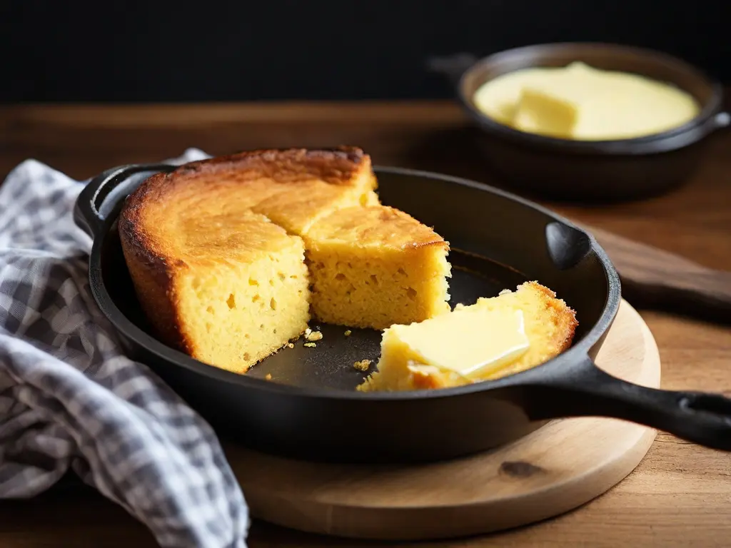 cast iron cornbread